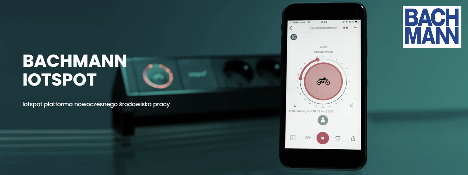 BACHMANN IOTSPOT platforma nowoczesnego środowiska pracy