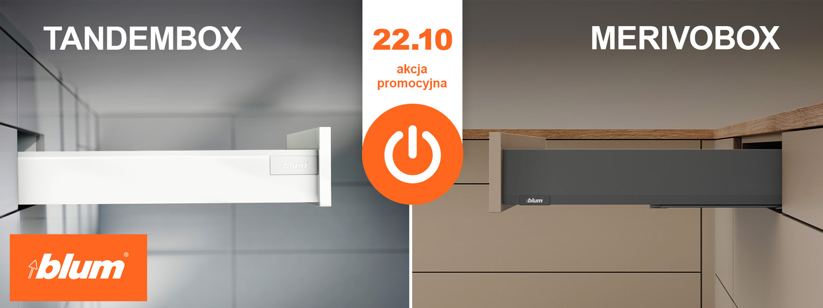 BLUM promocja szuflady