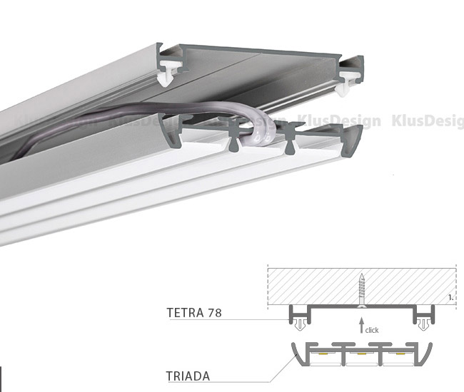 Profil LED Kluś - TETRA-78