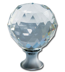 gałka CRYSTAL PALACE typ A black