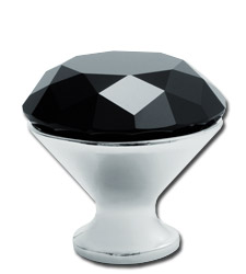 gałka CRYSTAL PALACE typ B black